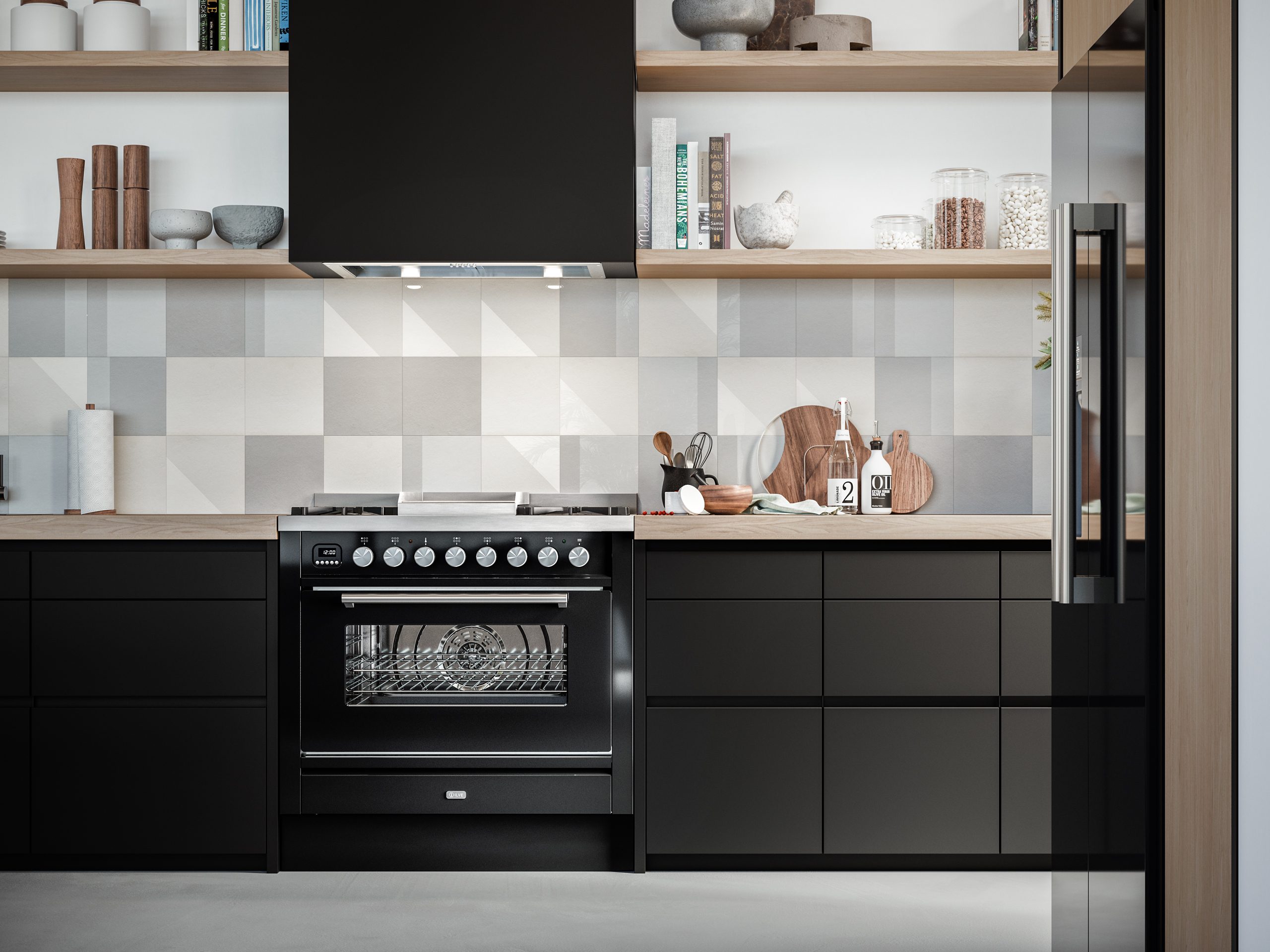 Source: ILVE Roma in Gloss Black